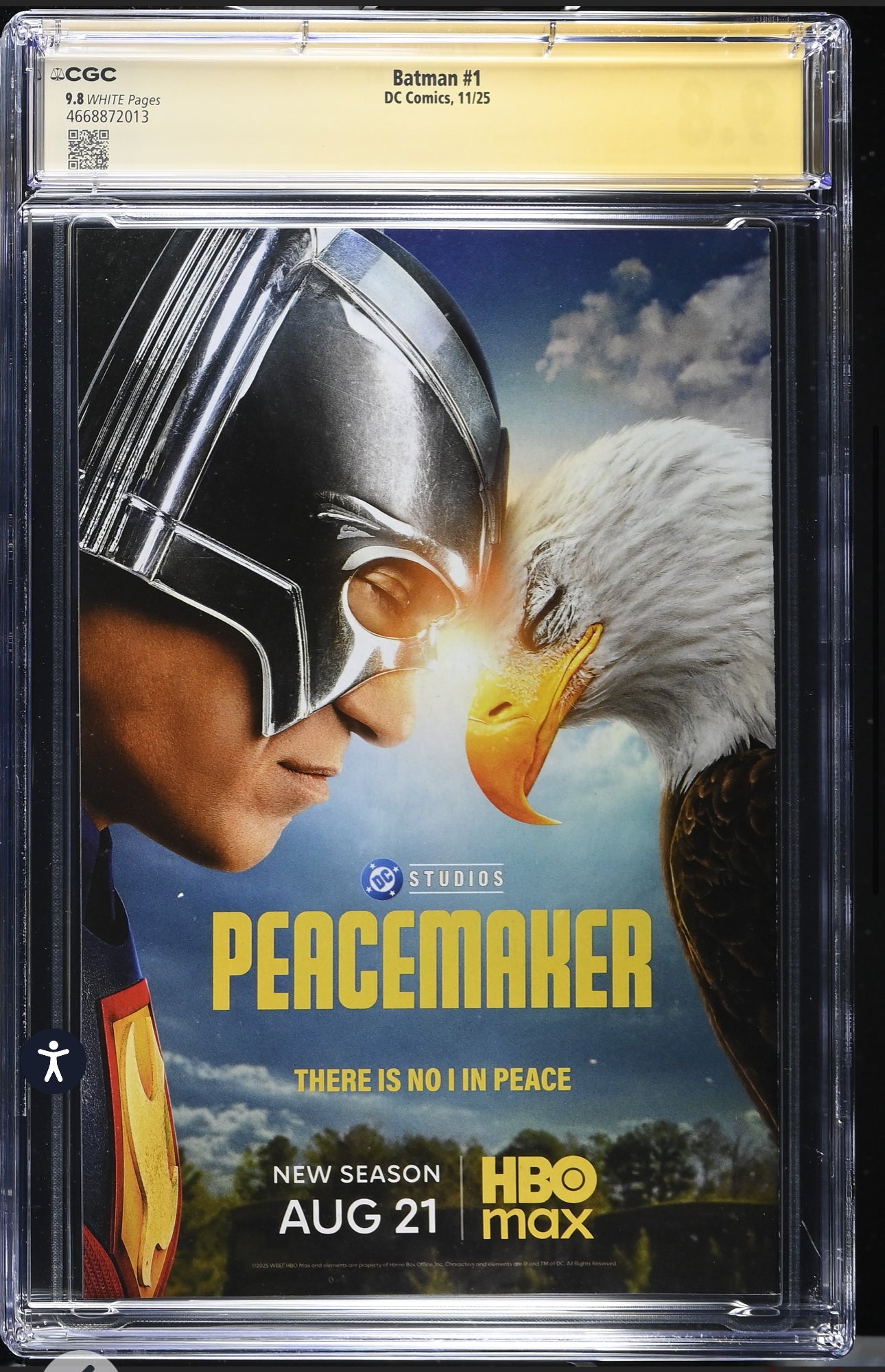 Batman #1 CGC SS 9.8 Signed By Tomeu Morey & Jorge Jiménez (DC, 2025)