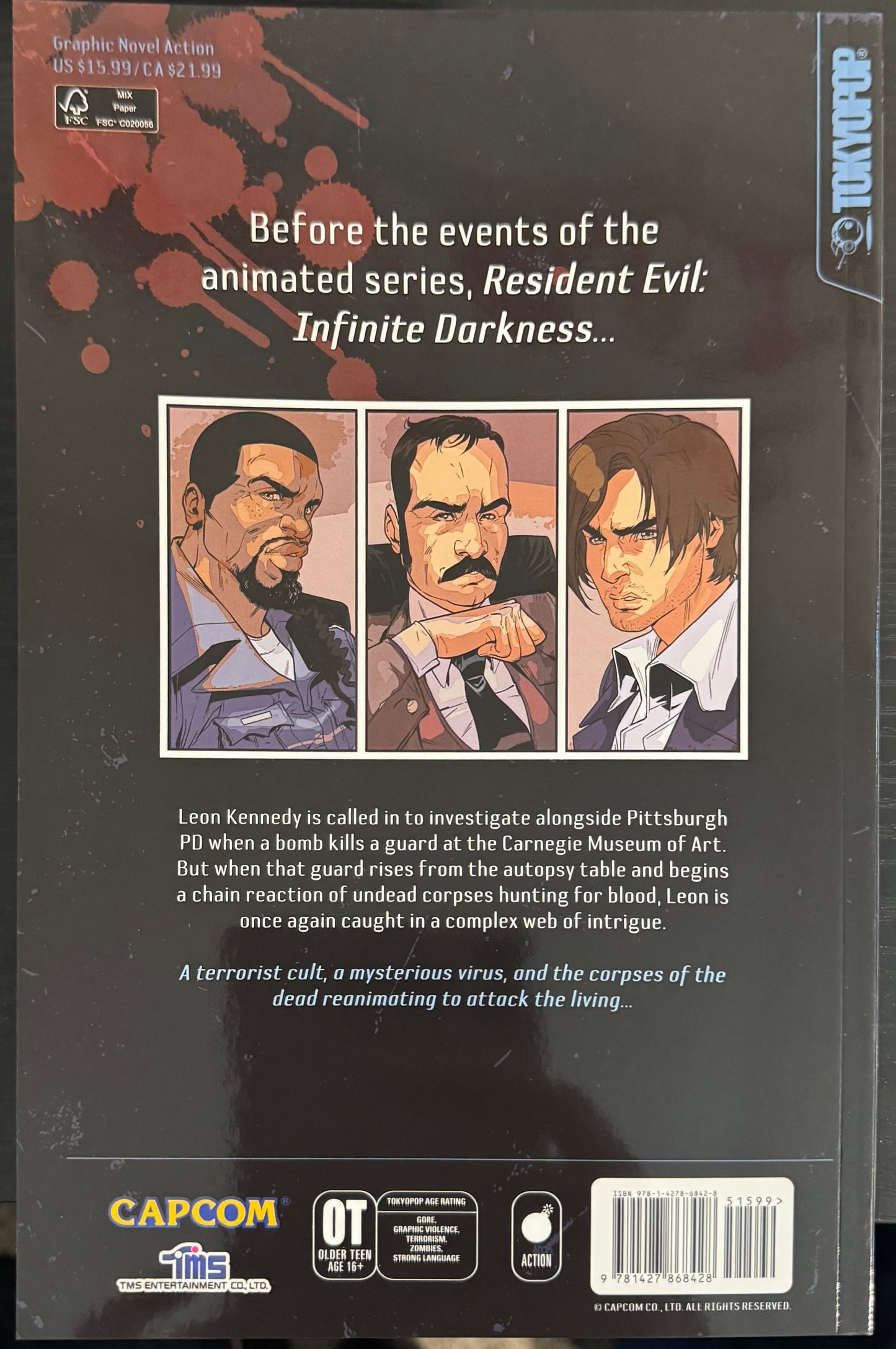 Resident Evil: Infinite Darkness The Beginning Graphic Novel (Trade Paperback) Tokyo Pop , 2022