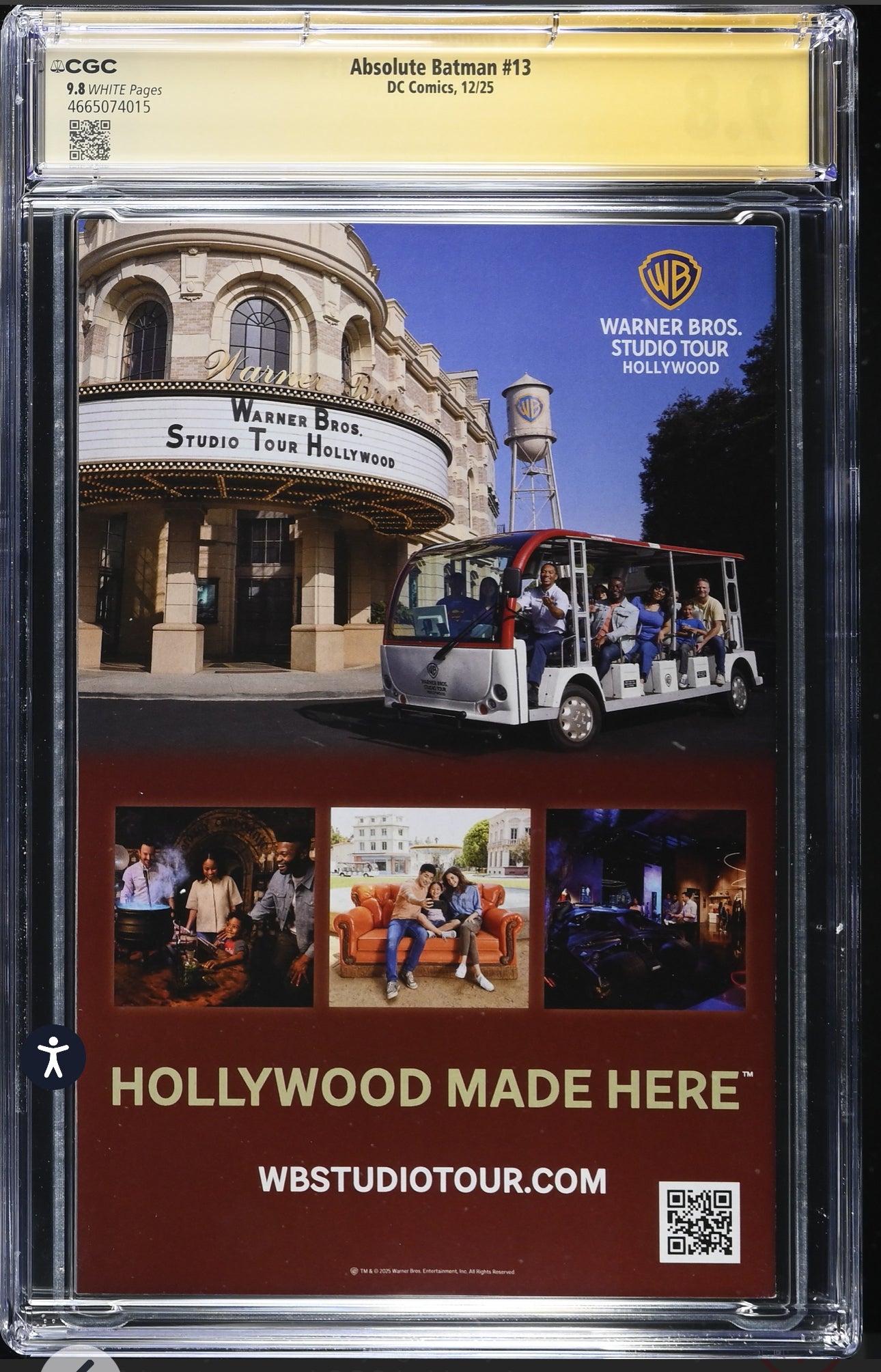 Absolute Batman #13 CGC SS 9.8 Signed By Scott Snyder & Nick Dragotta (DC, 2025)