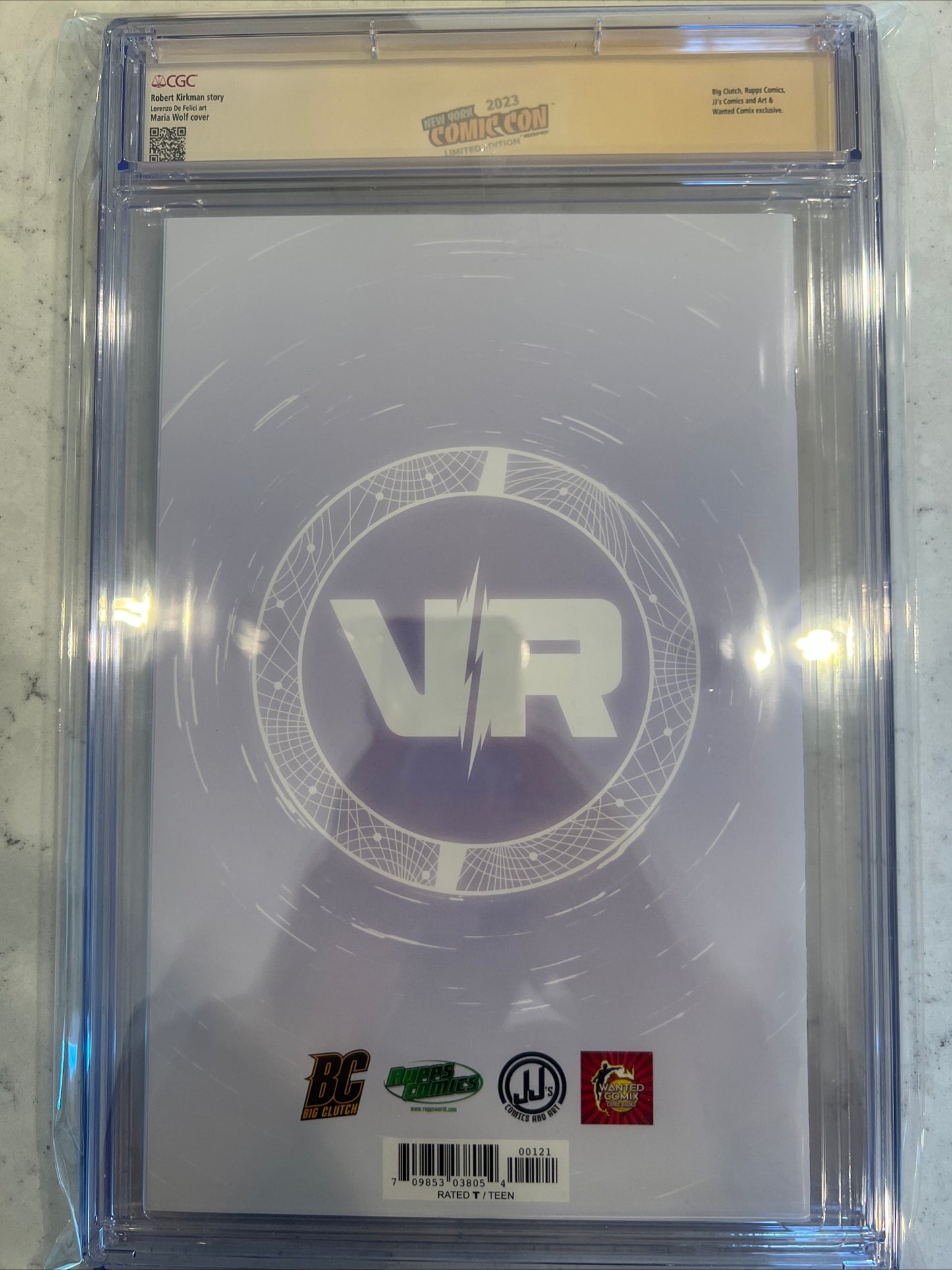 Void Rivals #1 (Skybound/Image) CGC SS 9.8 Maria Wolf Variant signed by Maria Wolf