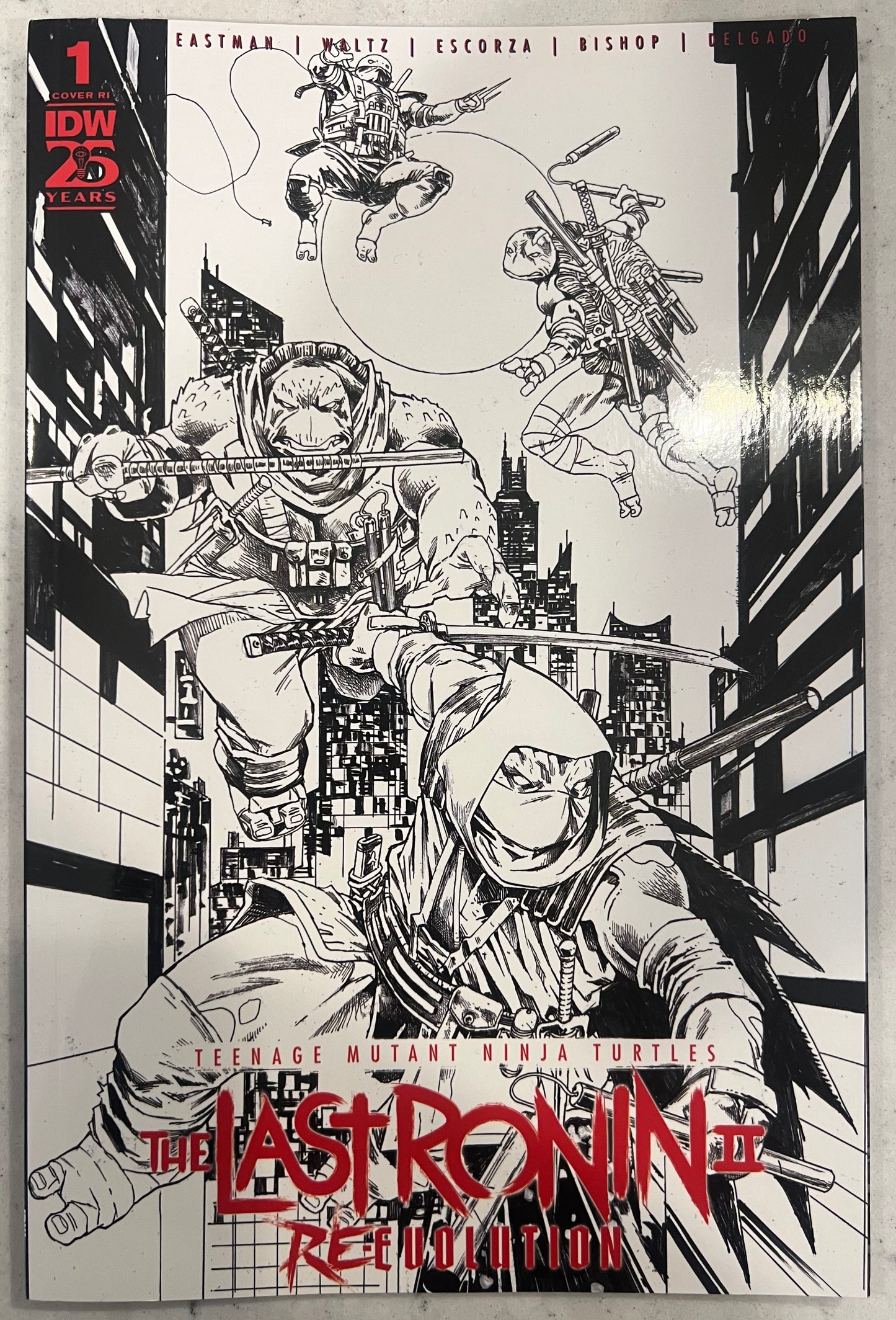 Teenage Mutant Ninja Turtles: The Last Ronin II Re-Evolution 1:75 Retailer Incentive Variant by the Escorza Brothers