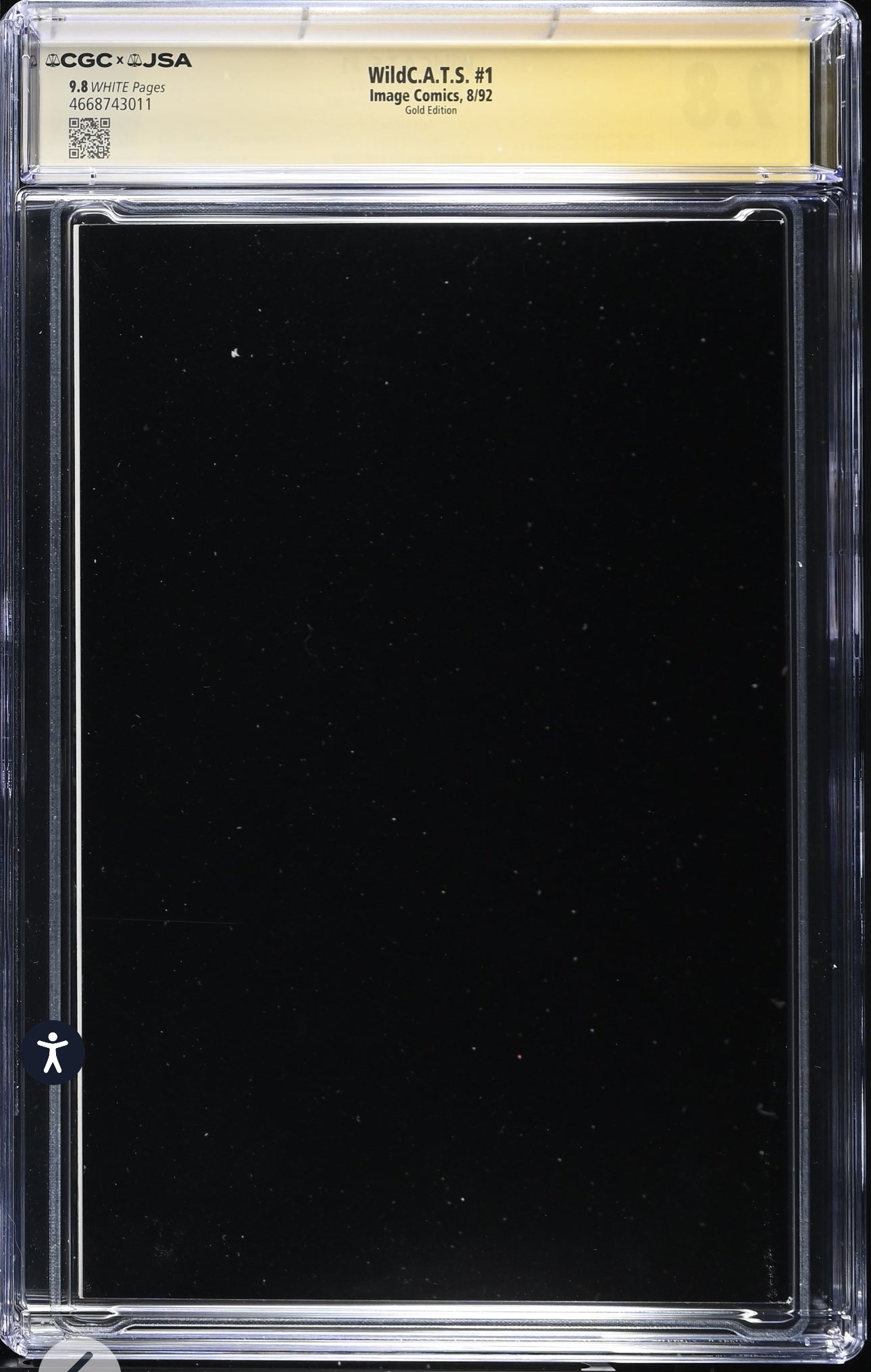 WildC.A.T.S #1 CGC X JSA 9.8 (Image, 1992) Gold Edition Signed by Jim Lee (1st Appearance of the WildCats)