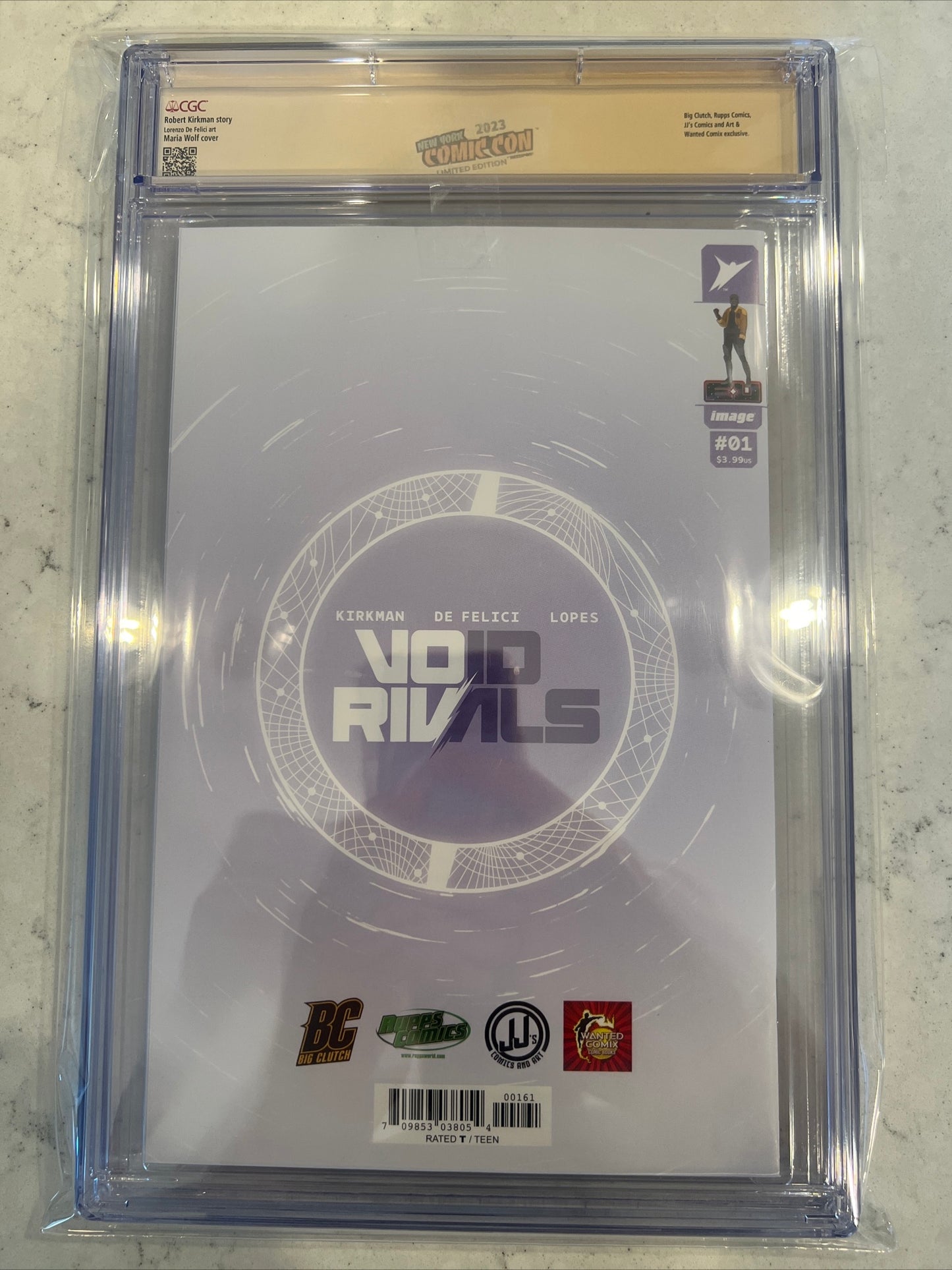 Void Rivals #1 (Skybound/Image) CGC SS 9.8 Maria Wolf Virgin Variant signed by Maria Wolf