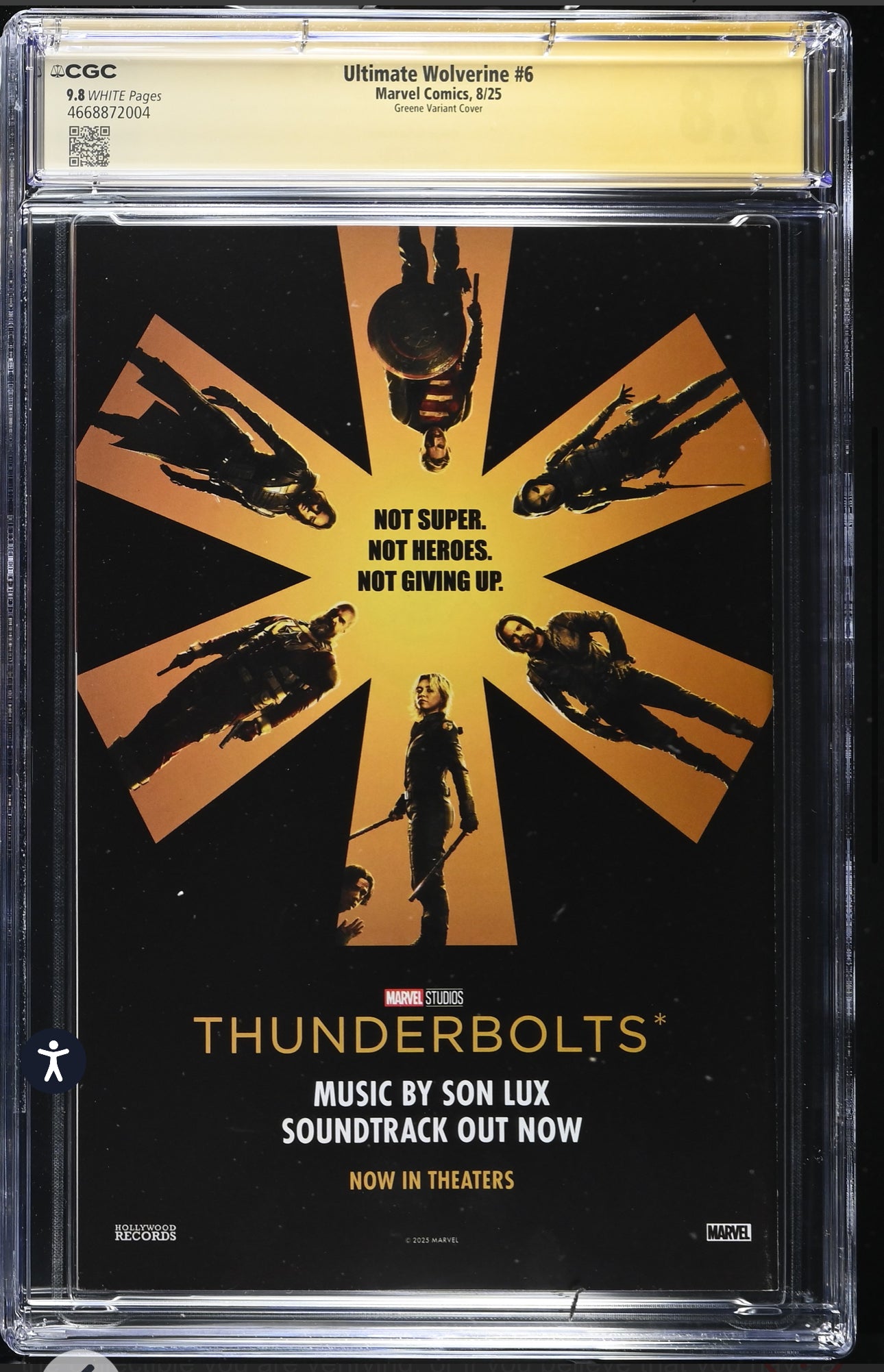 Ultimate Wolverine #6 CGC SS 9.8 Signed By Sanford Greene, Chris Condon & Alessandrio Cappuccio