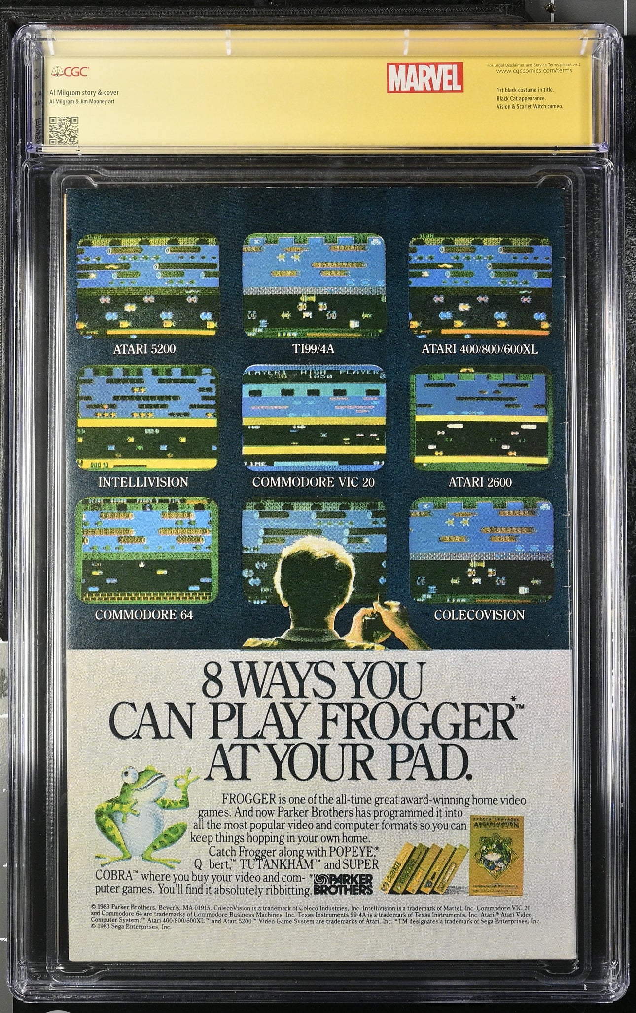 Spectacular Spider-Man #90 CGC SS 8.5 (Marvel, 1984) Signed By Al Milgrom With Custom Label