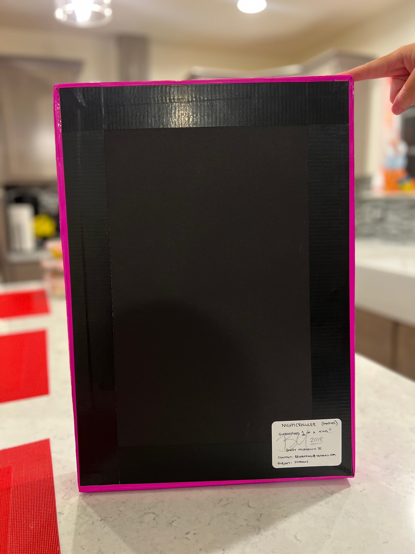 Nightcrawler: Shadows by Barry Mlodossich (One of a Kind Shadowbox)