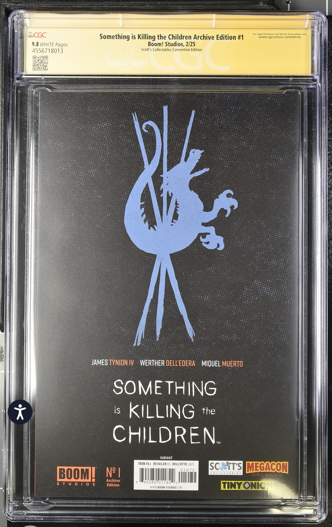 Something Is Killing The Children Archive Edition #1 CGC SS 9.8 (Boom! 2025) (Megacon variant)Signed James Tynion & Gabriele Dell’Otto