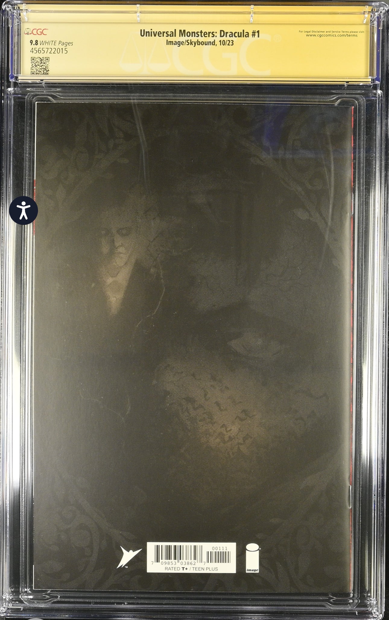 Universal Monsters Dracula #1 CGC SS 9.8 Signed By James Tynion IV (Image, 2023)