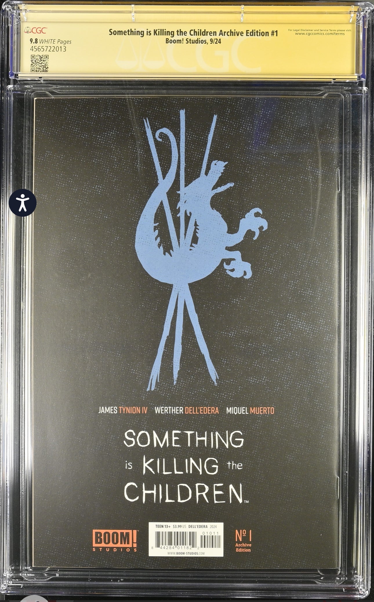Something Is Killing the Children Archive Edition #1 CGC SS 9.8 Signed By James Tynion IV