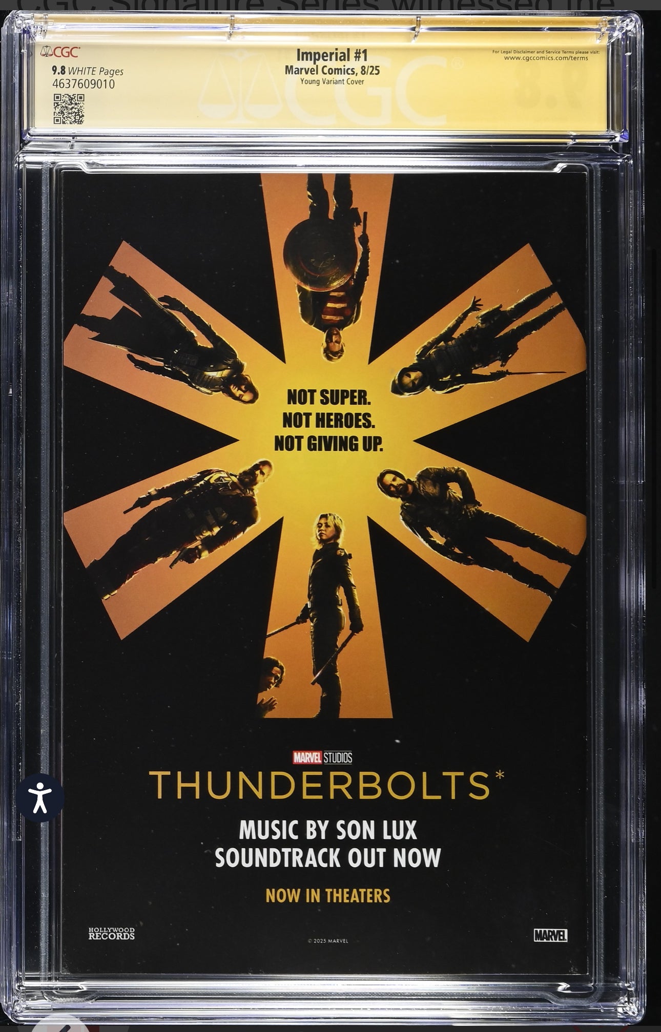 Imperial #1 CGC SS 9.8 (Marvel, 2025) Skottie Young Variant signed by Jonathan Hickman & Skottie Young