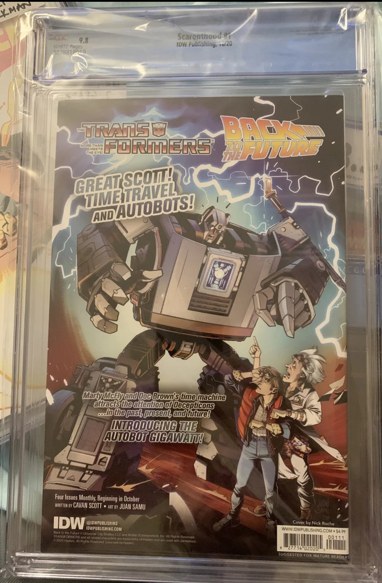 Scarenthood #1 CGC 9.8 (IDW Publishing, 2020) Nick Roche