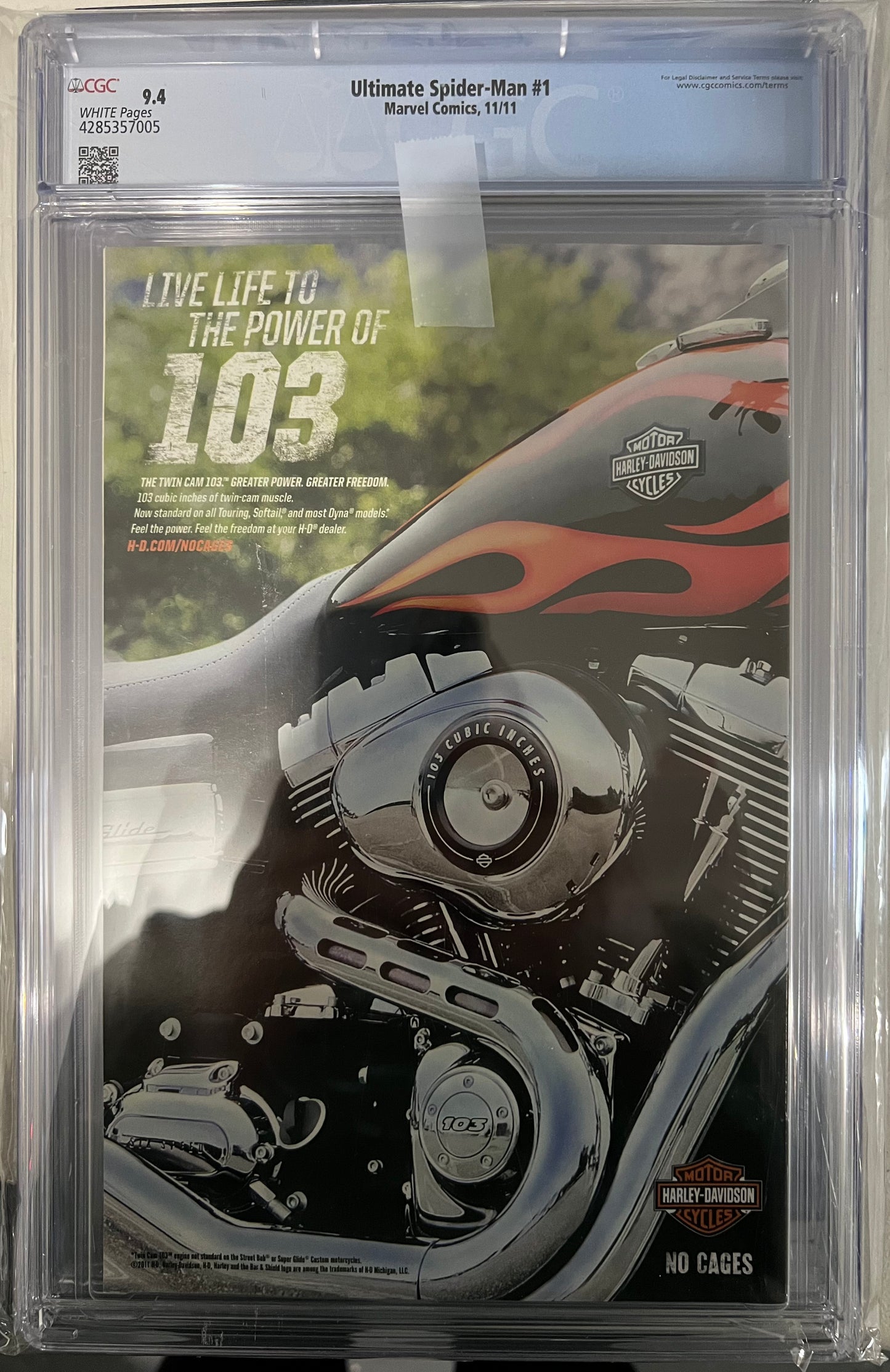 Ultimate Comics Spider-Man #1 CGC 9.4 (Marvel,2nd Series) Miles Morales