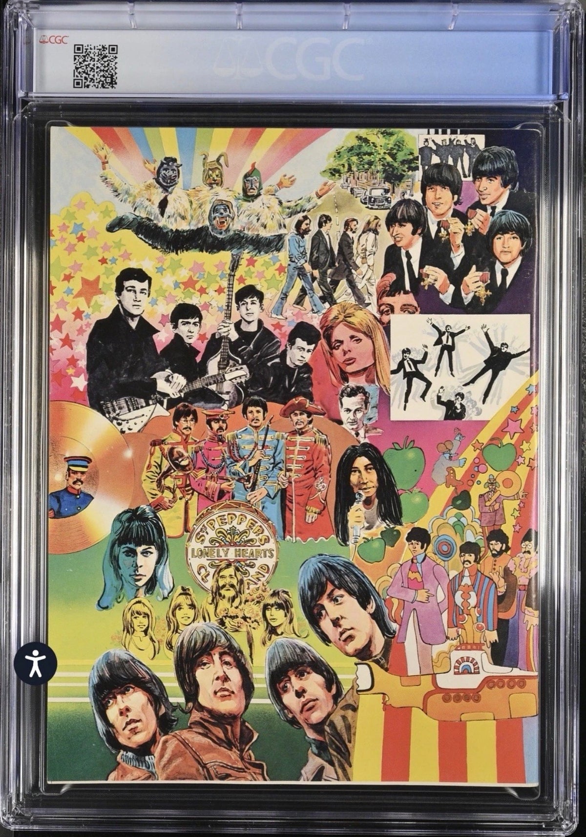 Marvel Comics Super Special #4 CGC 8.0 (1978) Beatles Cover