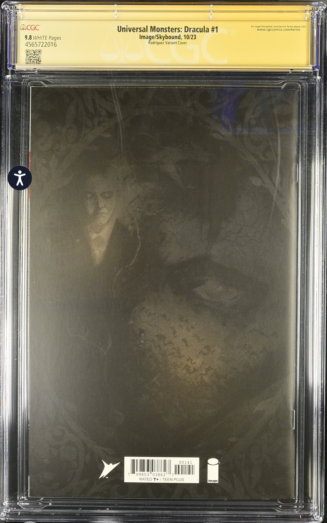 Universal Monsters: Dracula #1 CGC SS 9.8 (One Per Store Variant) Signed By James Tynion IV