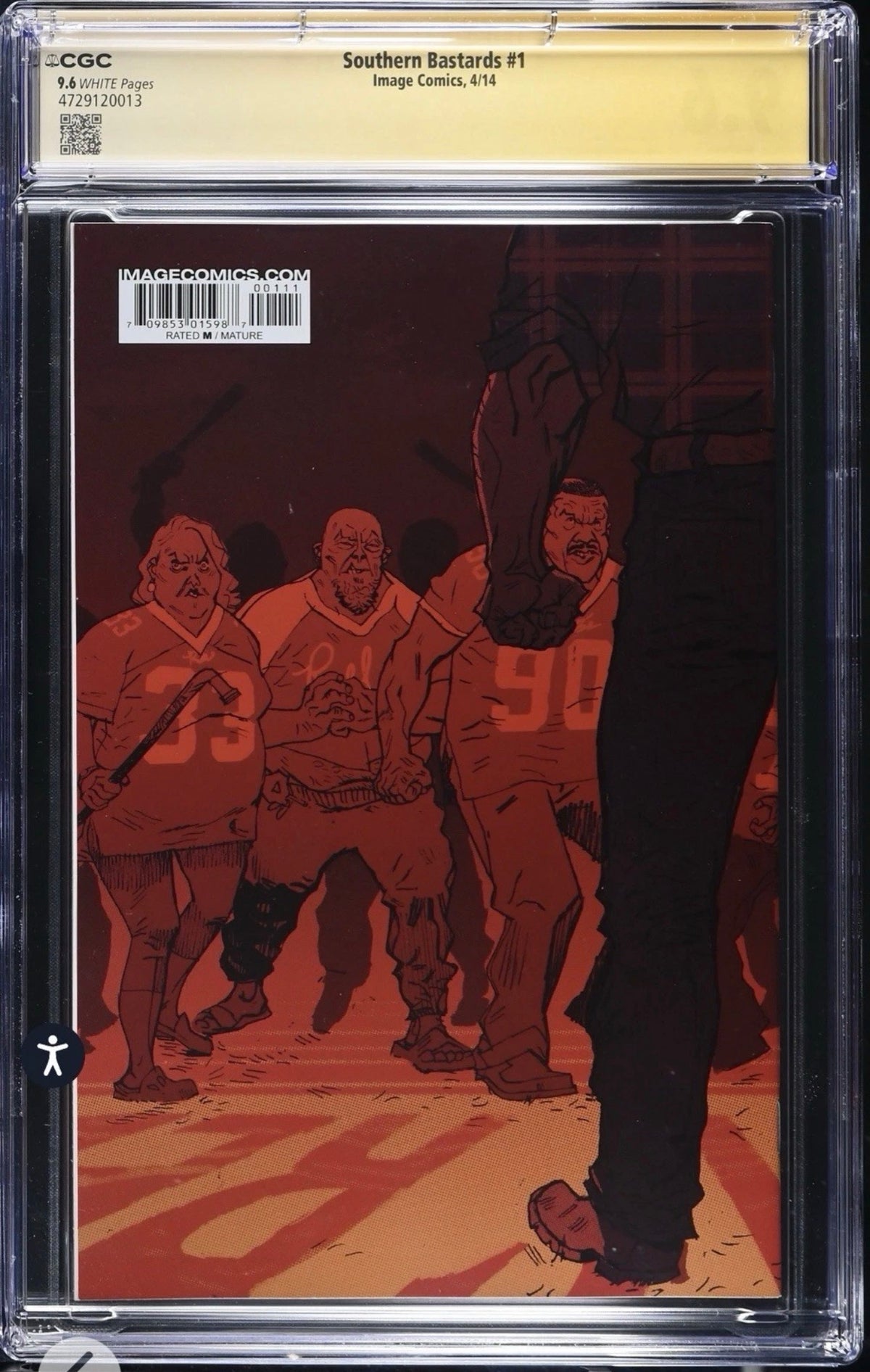 SOUTHERN BASTARDS #1 CGC SS 9.6 Signed By Jason Aaron (Image, 2014) Show Coming Soon