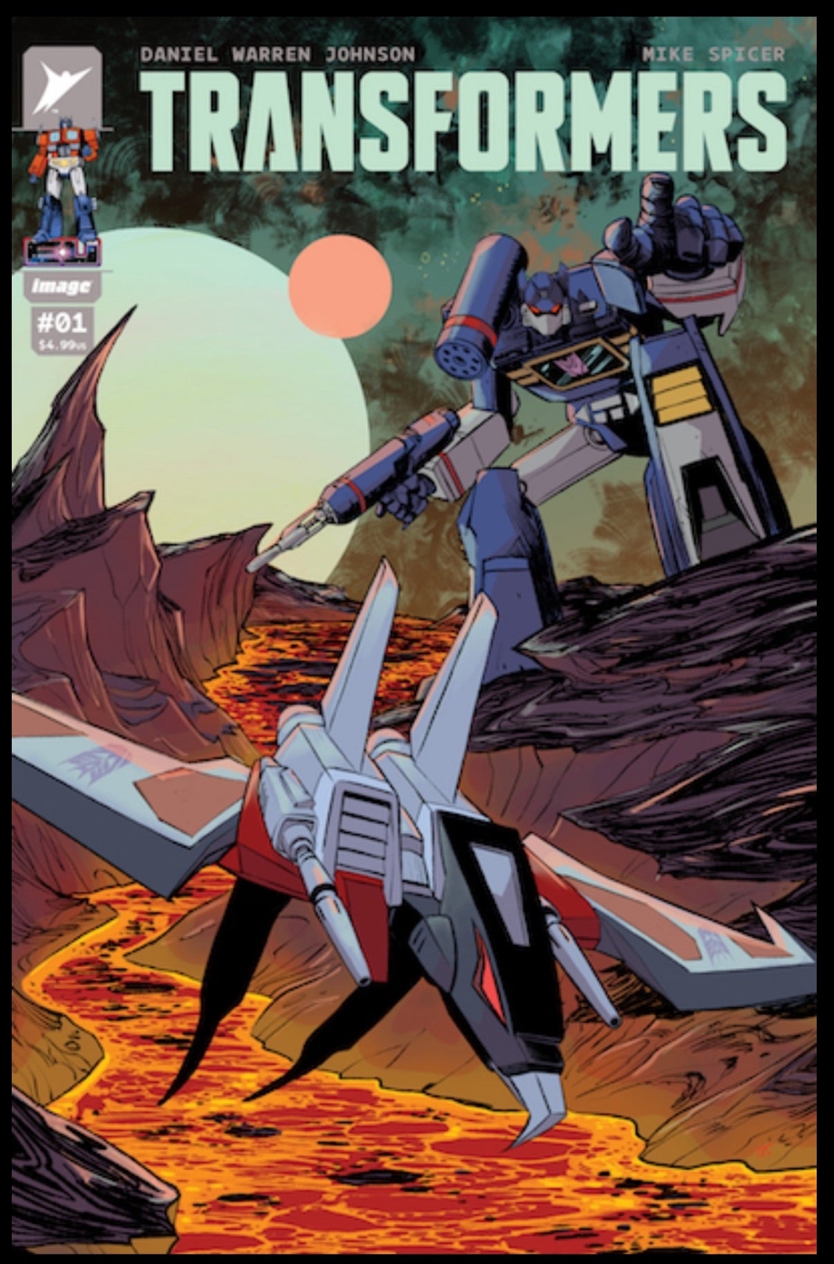 Transformers (2023 Image/Skybound) #1 (JJL Collectibles/The Comics Vault Matthew Roberts Exclusive)