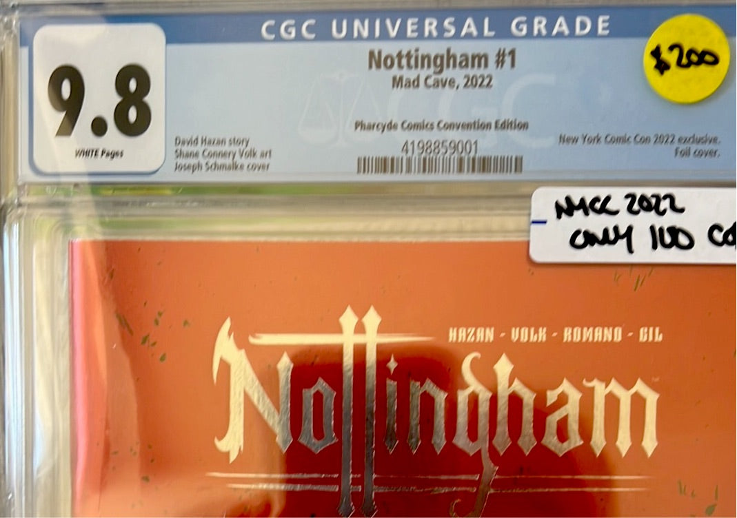Nottingham #1 (Mad Cave) CGC 9.8 (Pharcyde Comics New York Comic Con 2022 Edition, 100 Copies Only)