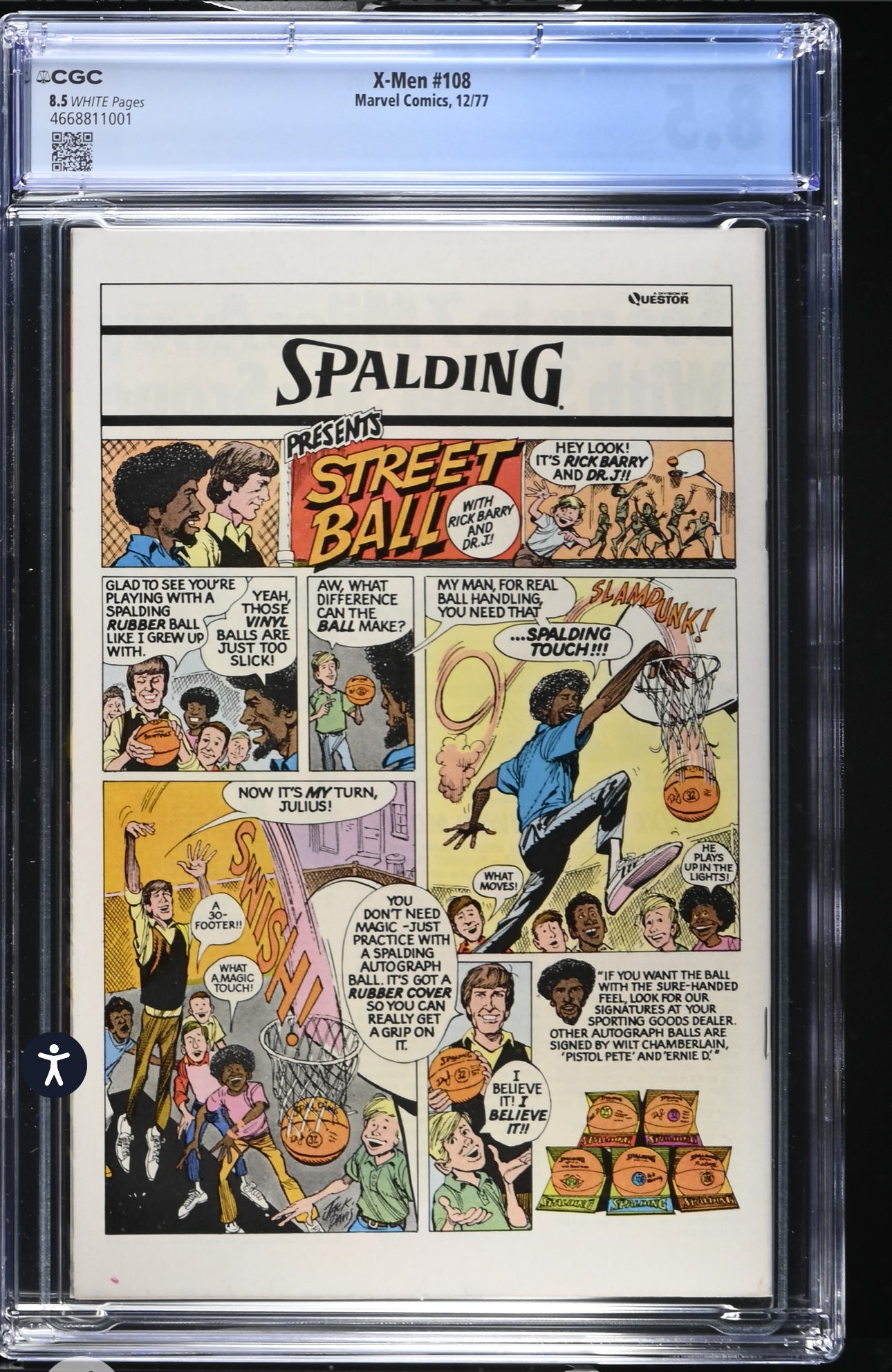 X-Men #108 CGC 8.5 (Marvel, 1977) John Byrne Issues Begin