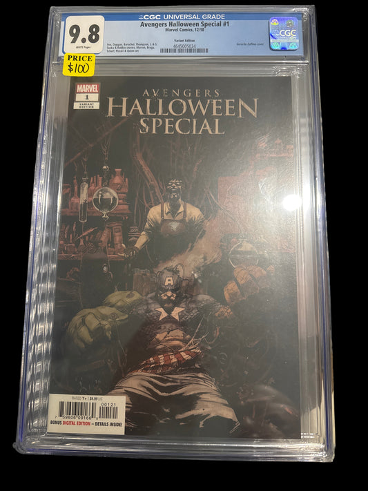 Avengers: Halloween Special #1 CGC 9.8 (Marvel, 2018) Variant Edition