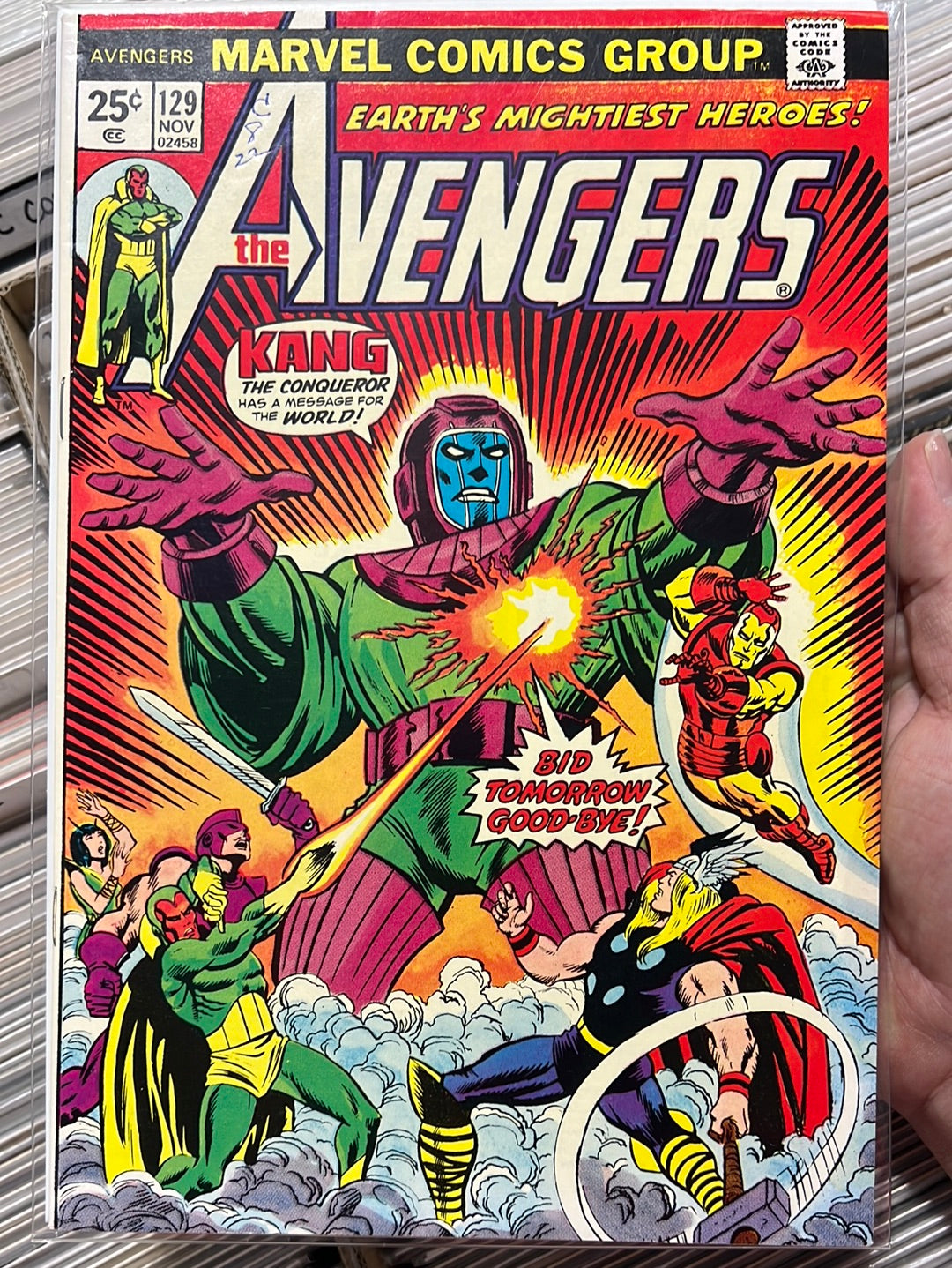 Avengers #129 (Marvel, 1974)