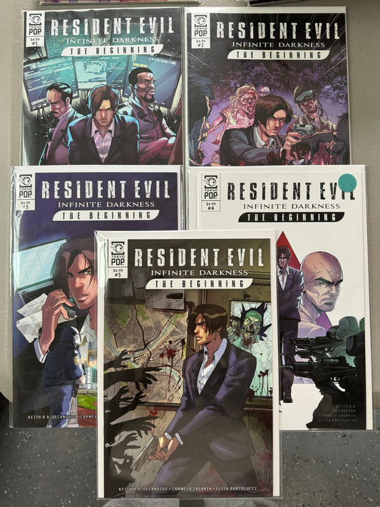 Resident Evil: Infinite Darkness (Tokyo Pop) Complete Set 1-5