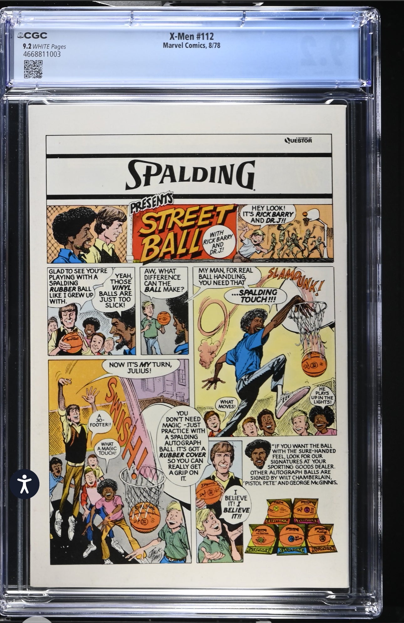 X-Men #112 CGC 9.2 (Marvel, 1978) Magneto Appearance