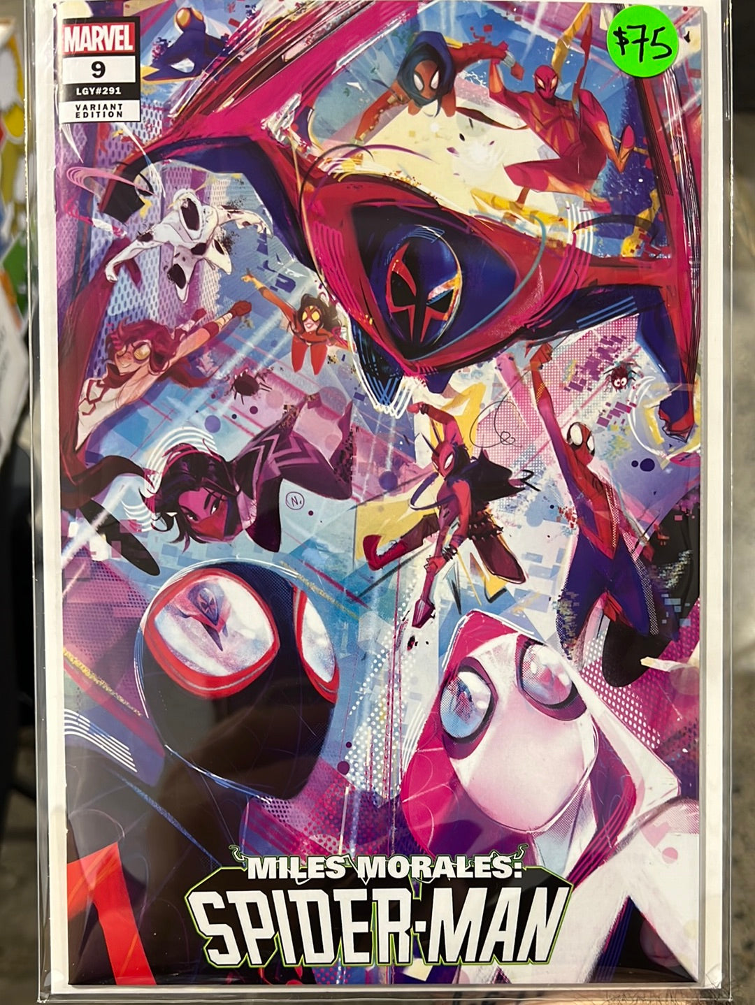 Miles Morales: Spider-Man #9 (Marvel, 2nd Series) Nicoletta Baldari variant Limited to 800 W/ Certificate of Authenticity