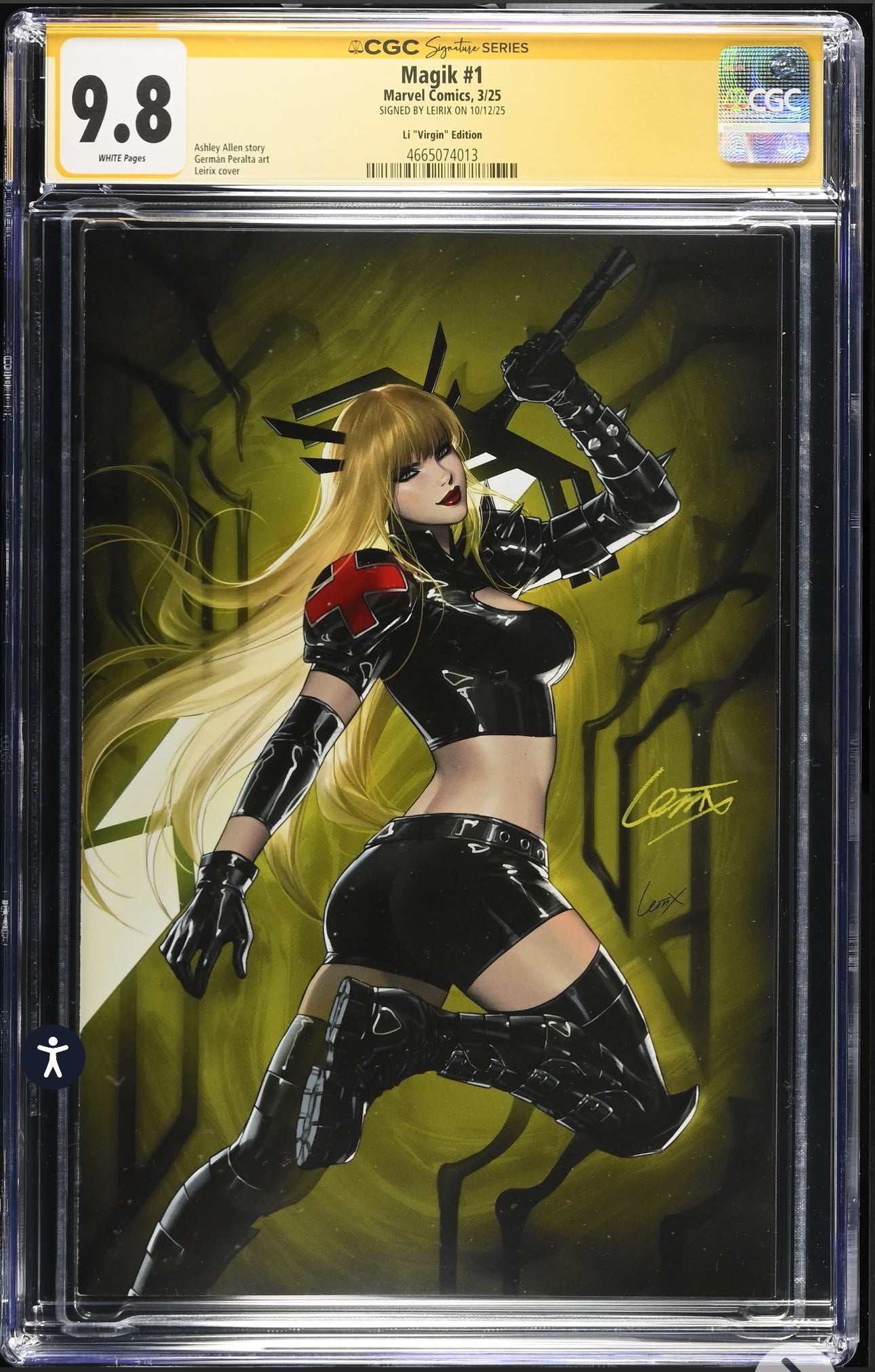 MAGIK #1 CGC SS 9.8 (Leirix Variant 1:100) Signed By Leirix