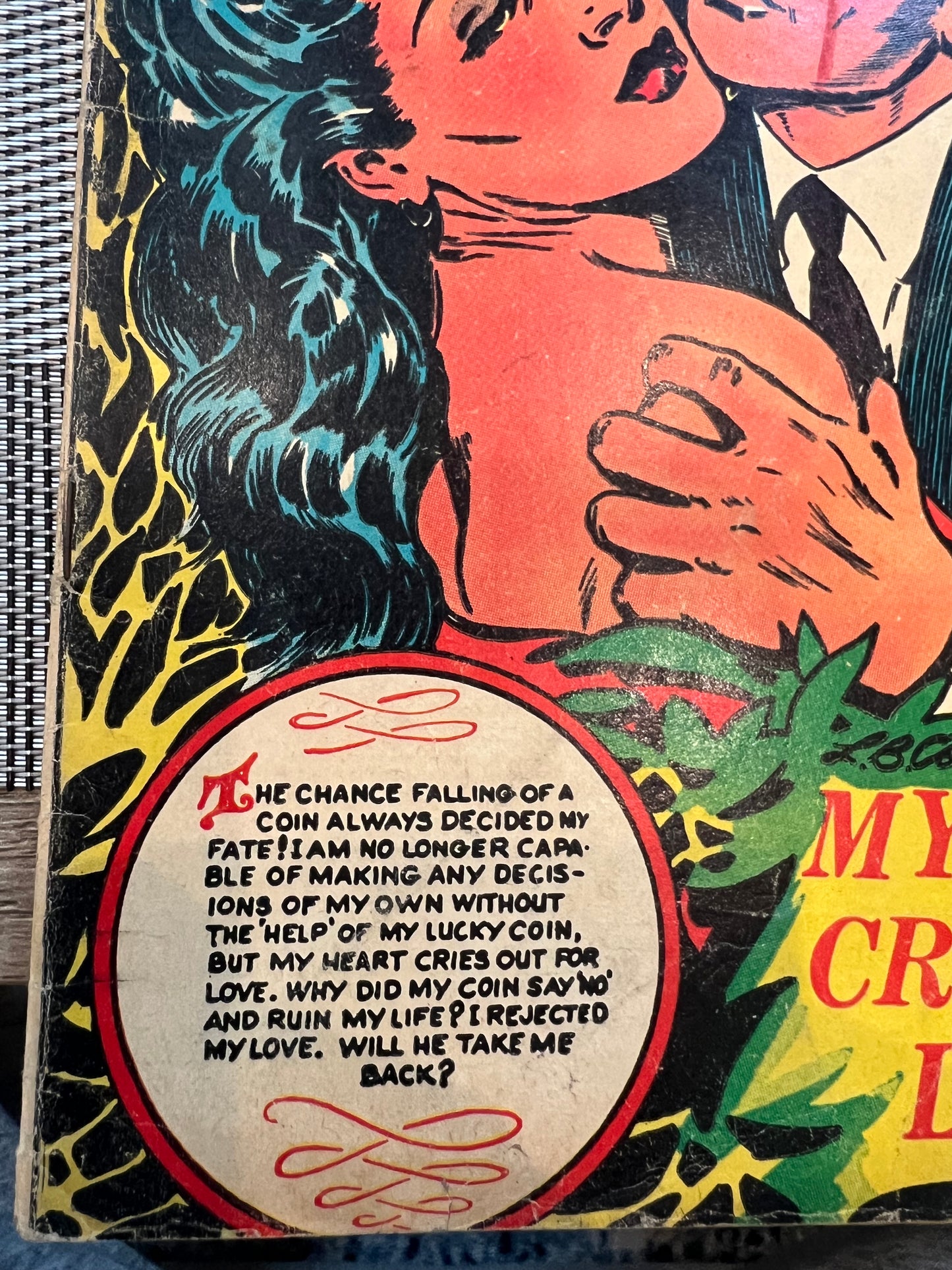 Confessions Of Romance #10 (Star, 1954) Golden Age L.B. Cole Cover