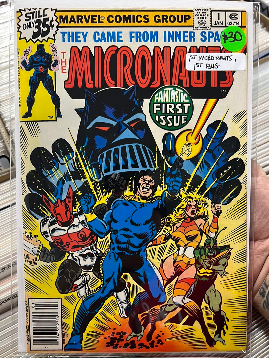 Micronauts #1 (Marvel, 1979 1st Series)