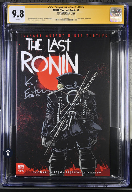 Teenage Mutant Ninja Turtles: The Last Ronin #1 CGC SS 9.8 IDW Publishing 2020 First Print Signed by Kevin Eastman