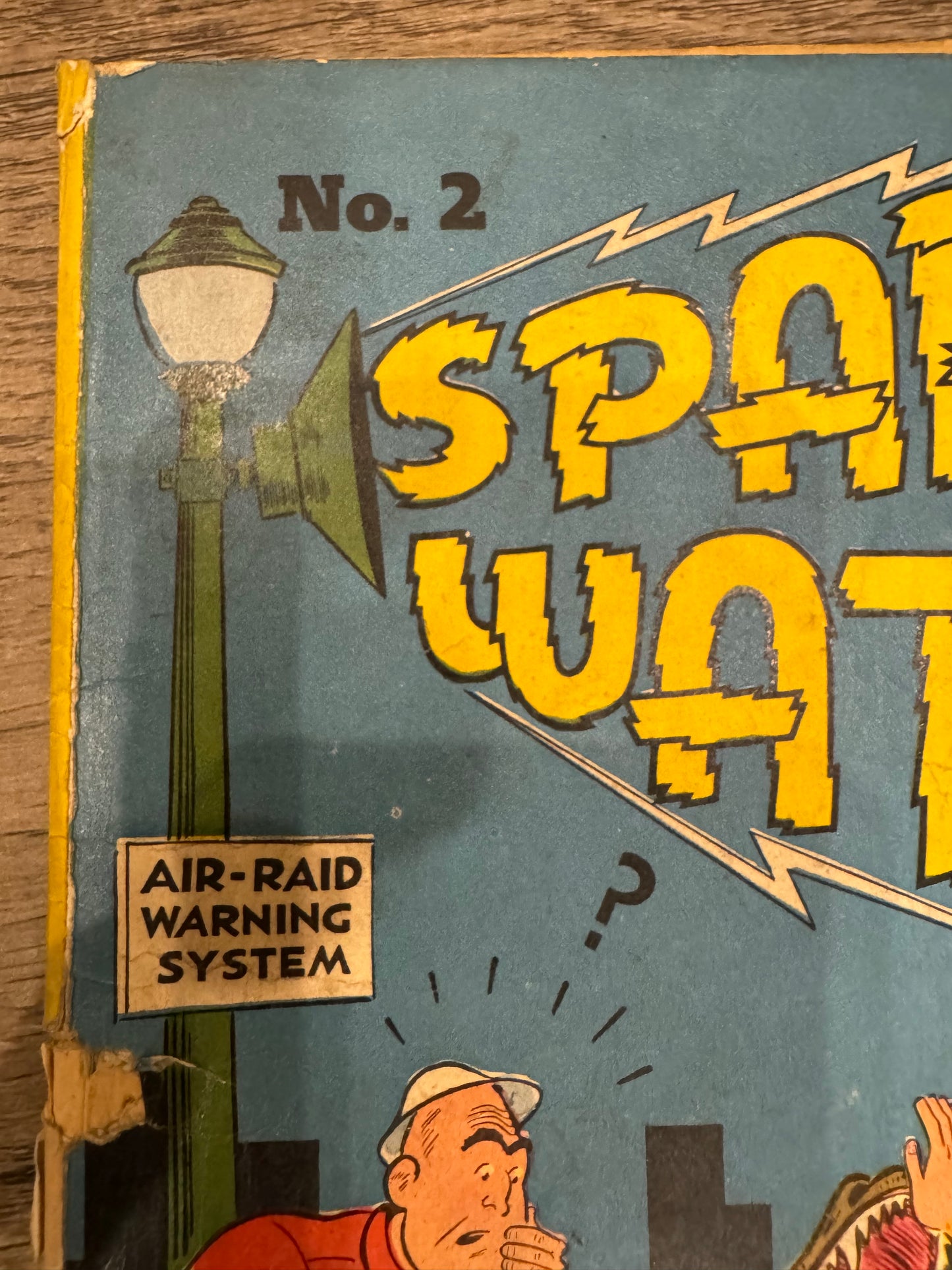 Sparky Watts #2 (Columbia 1942) Rare Golden Age Book, Please See All Pictures