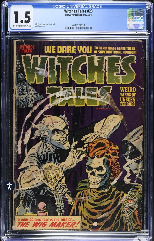 WILD #2 CGC 0.5 (ATLAS 1953) Pre Code Golden Age Horror