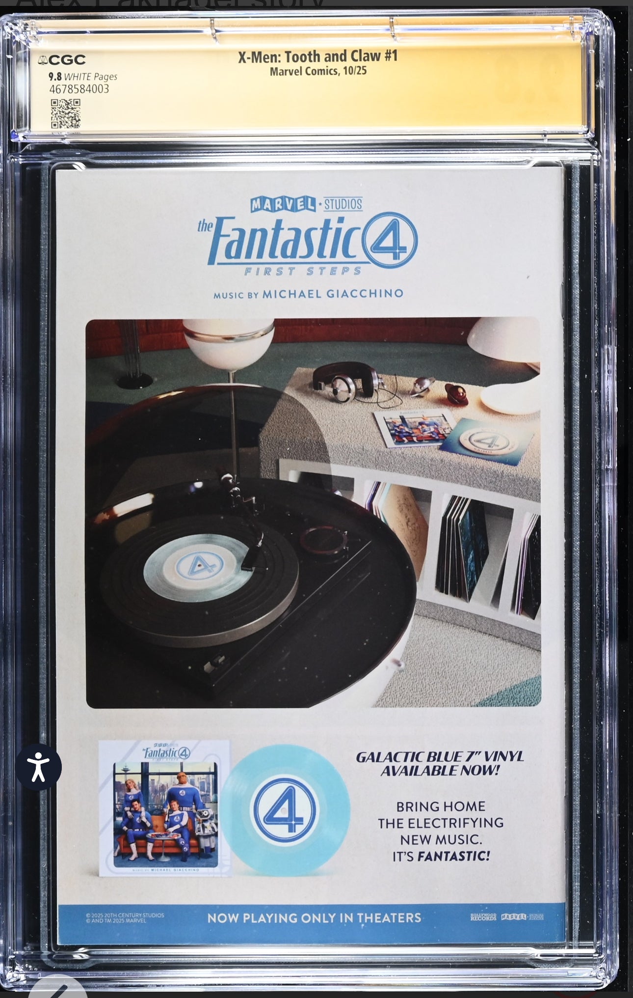 X-Men: Tooth and Claw #1 CGC SS 9.8 (Marvel, 2025) signed by Mike McKone