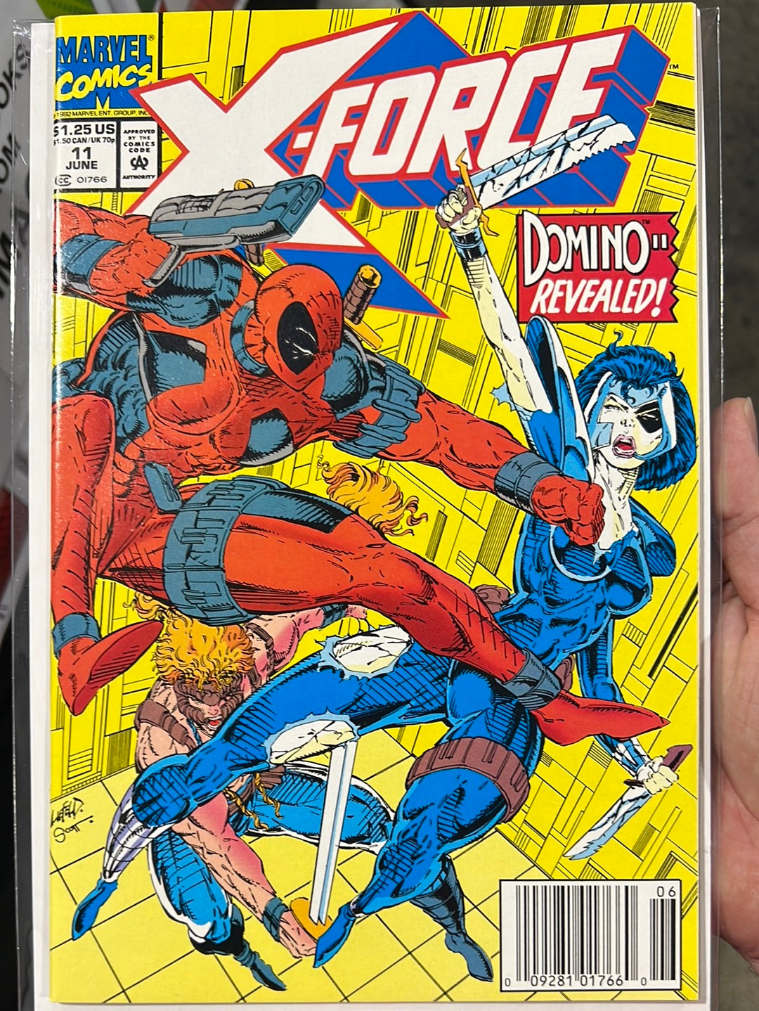 X-Force #11 (Marvel, 1st Series) Newsstand Edition