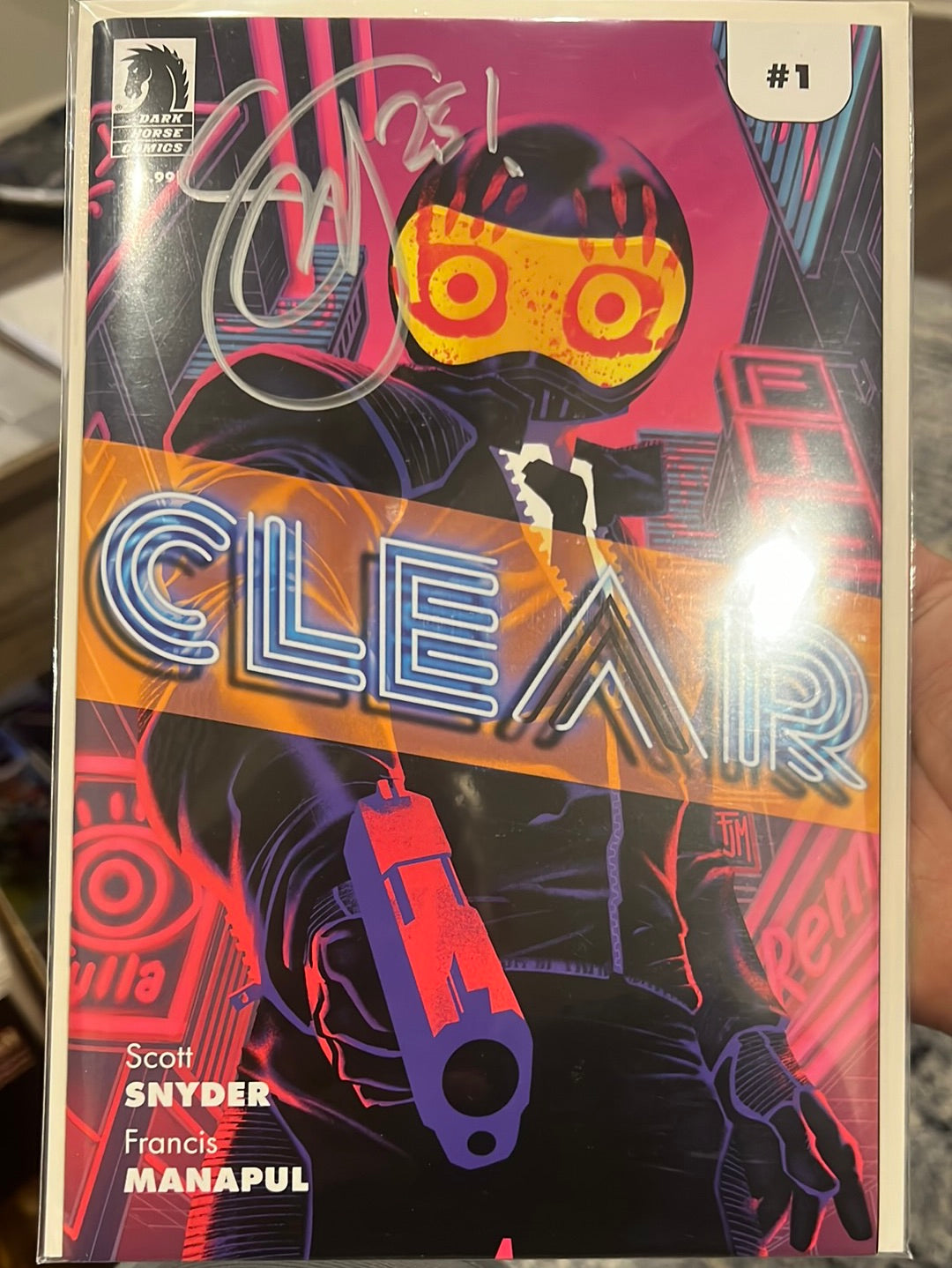 Clear #1 (Dark Horse Comics) signed by Scott Snyder