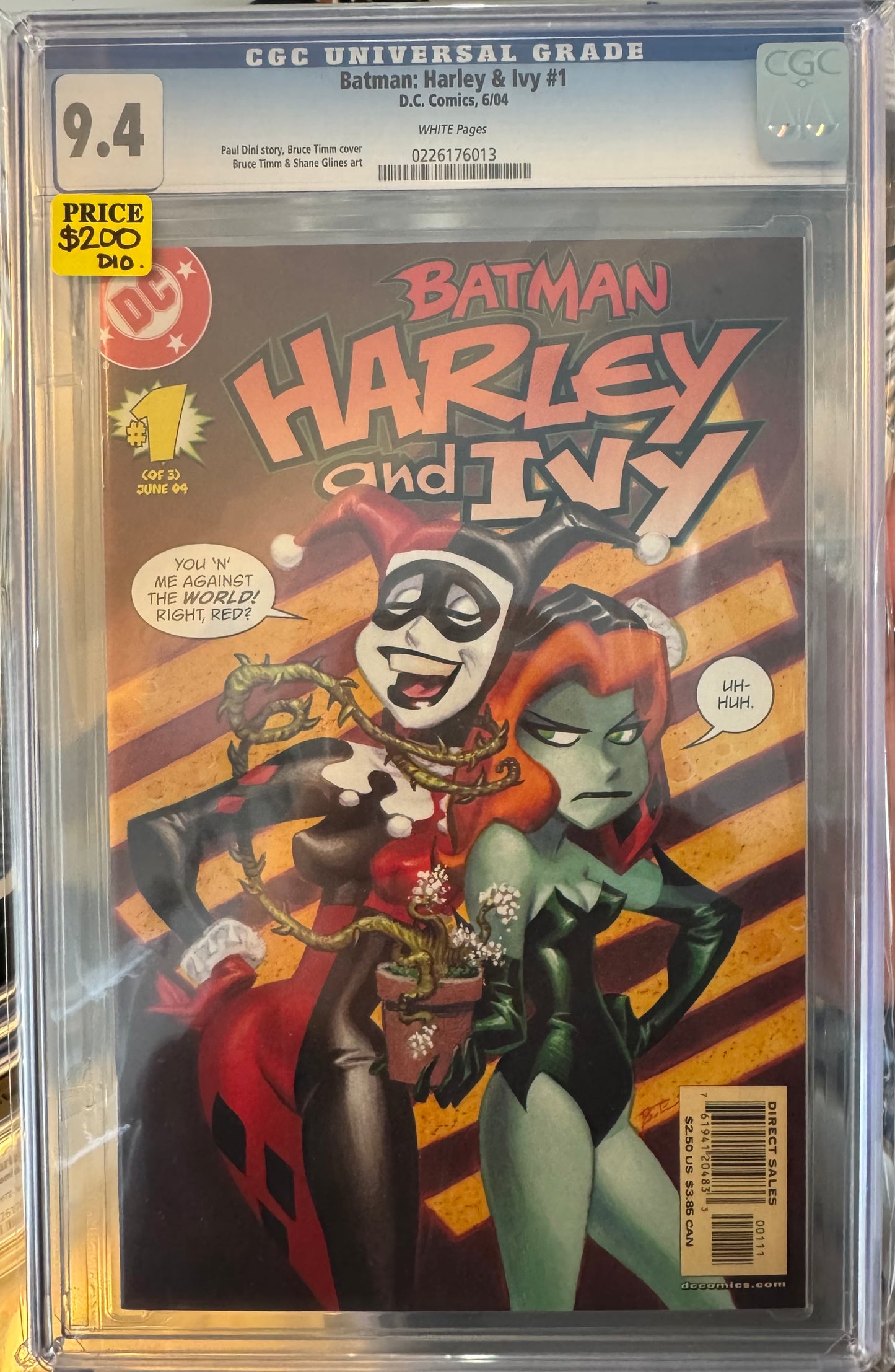 Batman: Harley & Ivy #1 & #2 CGC 9.4 & 9.8 (DC, 2004) Set of 2