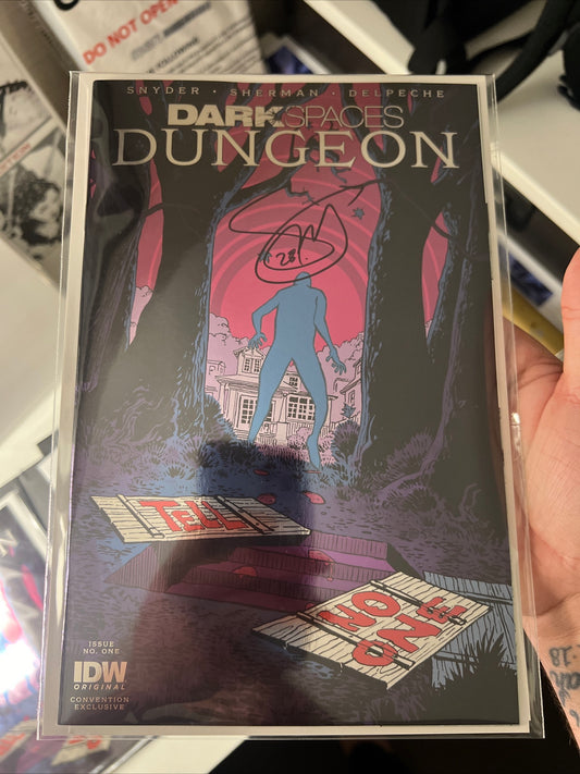 Dark Spaces: Dungeon #1 (NYCC IDW Booth Exclusive) signed by Scott Snyder