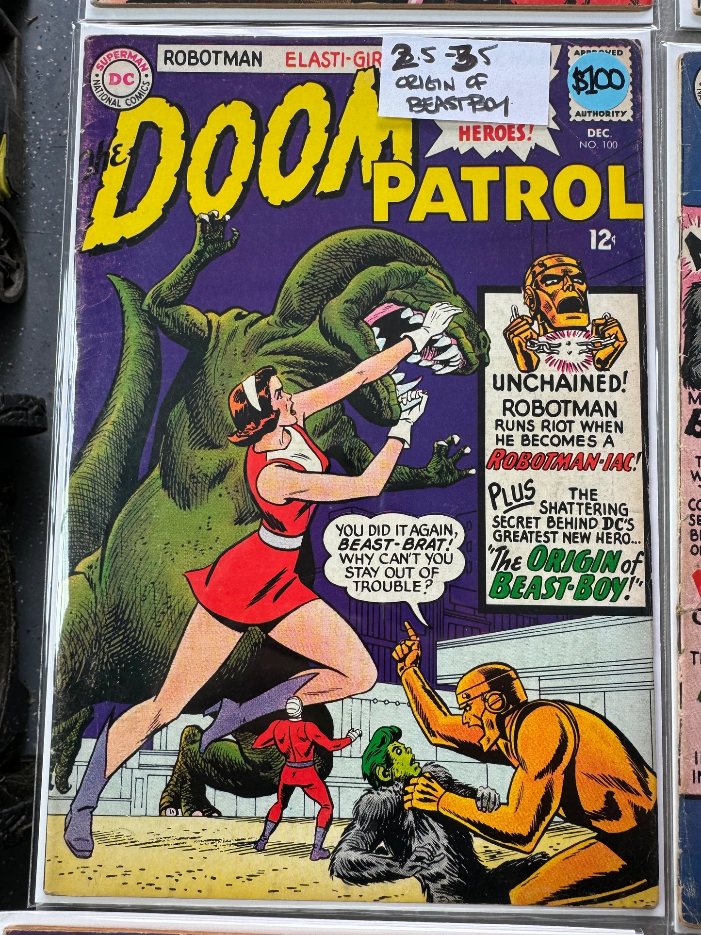 Doom Patrol (DC Comics, 1967) Complete 36 Issue Set 86-121 , See Description