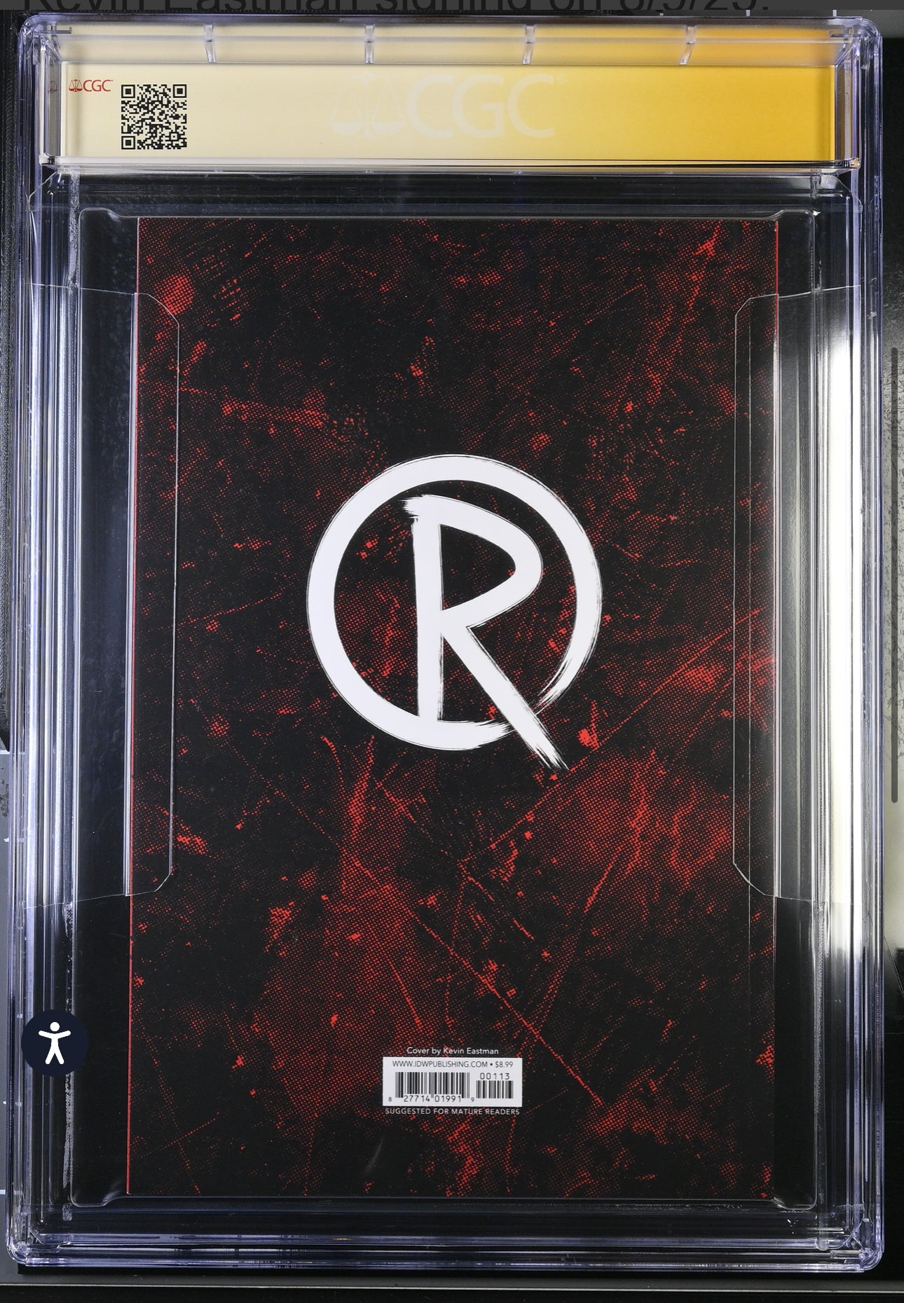 Teenage Mutant Ninja Turtles: The Last Ronin 3rd Printing CGC SS 9.0 (2021, IDW) Signed by Kevin Eastman