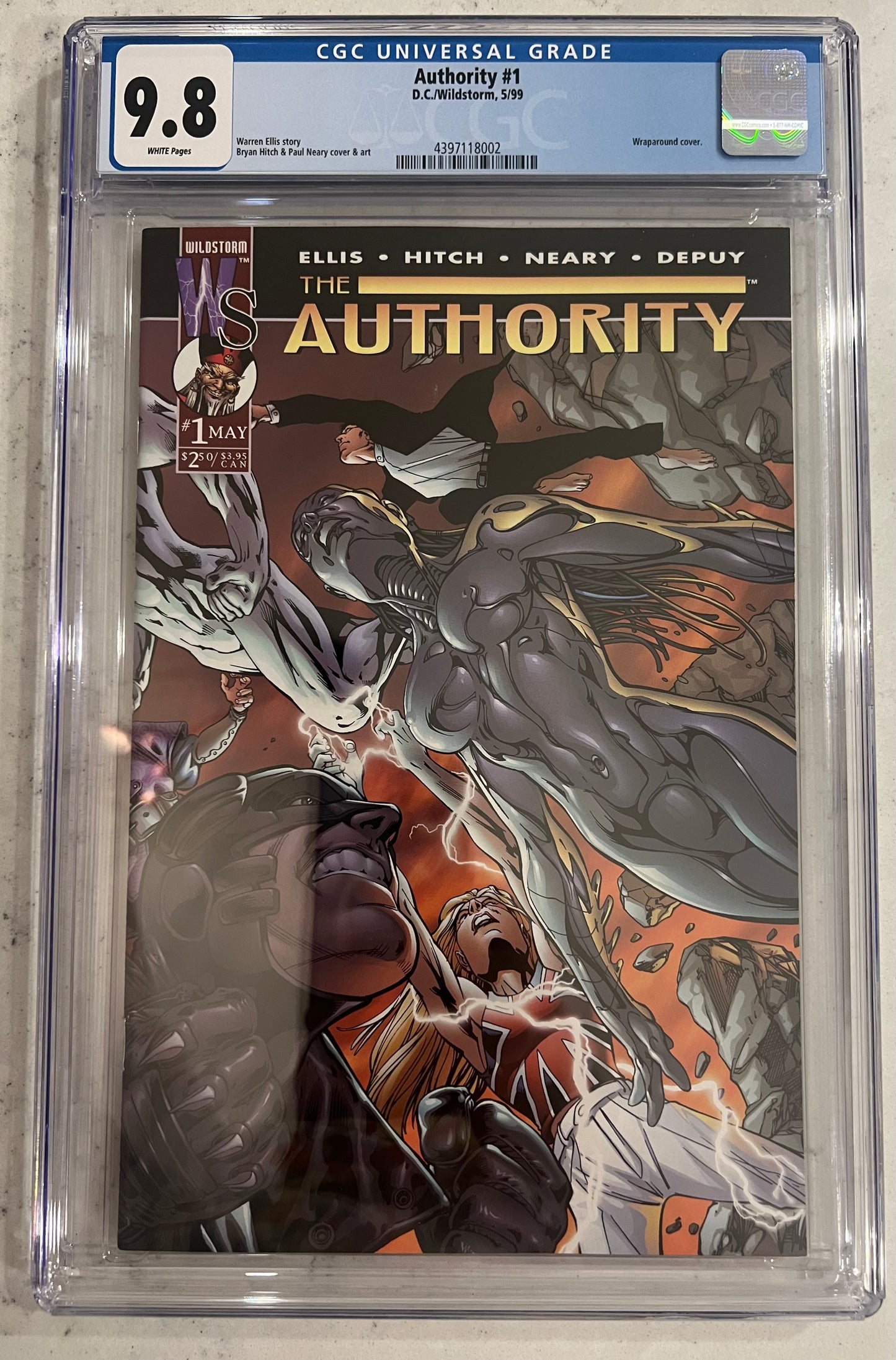 The Authority #1 CGC 9.8 (DC/Wildstorm)