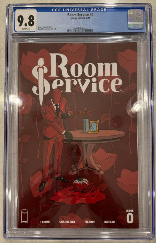 Room Service #0 CGC 9.8 (Image Comics, 2024) Kickstarter Variant