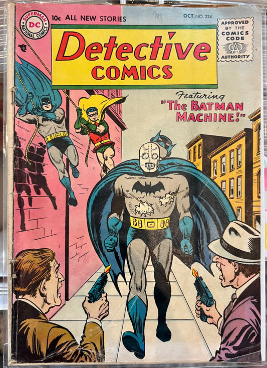 Detective Comics #224 (Batman, Robin, DC Comics 1955, Silver Age)