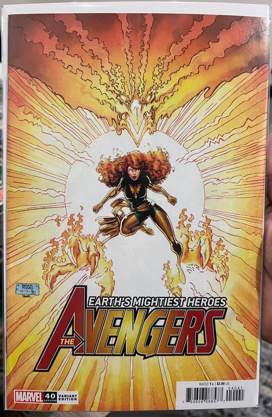 Avengers #40 Art Adams 1:50 Hidden Gem Phoenix Variant, Marvel Comics, 2020