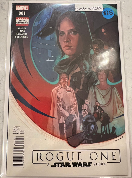 Star Wars Rogue One #1 (Marvel, 2017 Series)