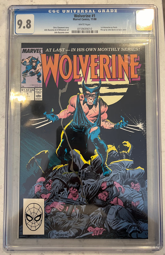 Wolverine #1 CGC 9.8 (Marvel, 1988)