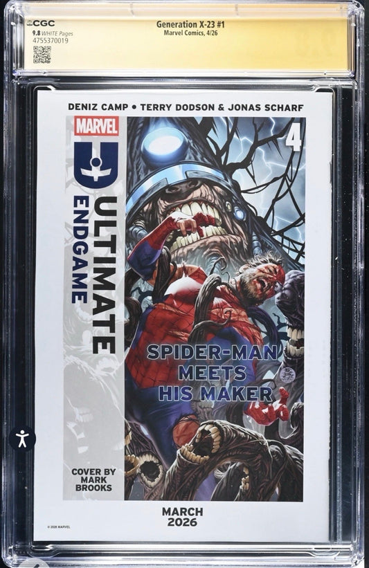 Generation X-23 #1 CGC SS 9.8 Signed By Jody Houser ( Marvel , 2026)