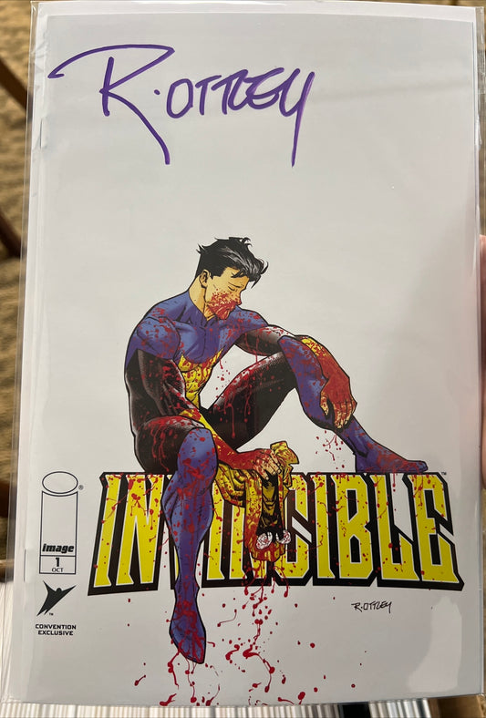 Invincible #1 (2023 NYCC Convention Edition) signed by Ryan Ottley