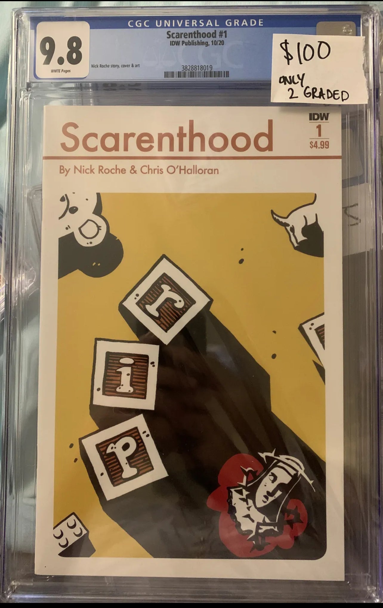 Scarenthood #1 CGC 9.8 (IDW Publishing, 2020) Nick Roche