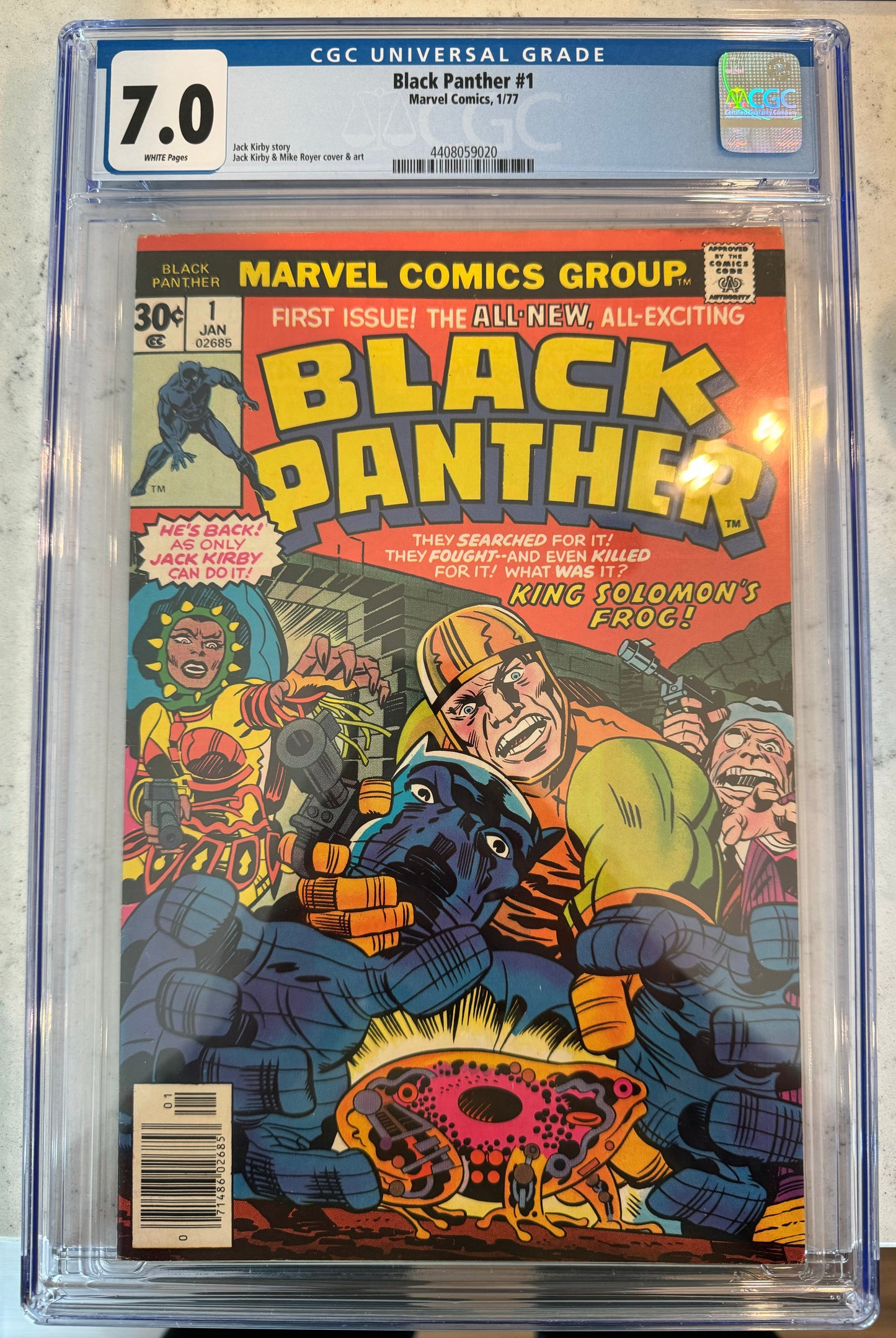 Black Panther #1 CGC 7.0 (1977 Series)